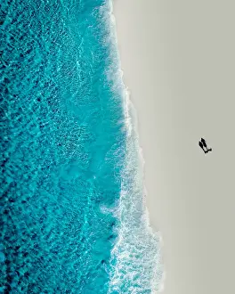 Aerial Beach Photography Prints: Beachlife Drone Photography Collection