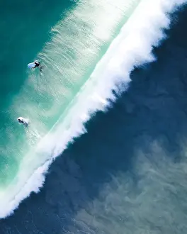 Images Dated 20th August 2018: Beachlife Drone Photography Collection