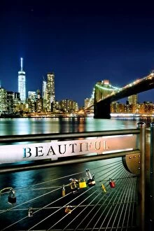 Az Jackson Collection: Beautiful Manhattan skyline at night