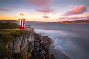 Images Dated 23rd October 2016: The beautiful red and white Hornby Lighthouse on South Head, NSW Australia
