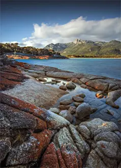 The beautiful and very scenic area known as Trousers point, near Lacotta, Flinders Island, part of the Furneaux group, eastern Bass Strait, Tasmania