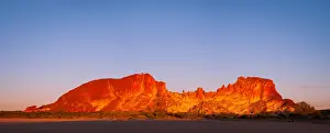 Beautiful twilight colors Rainbow Valley Australia