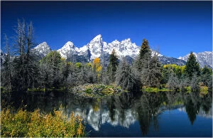 Images Dated 23rd April 2013: Beaver ponds Grand Teton National Park, Wyoming, United States