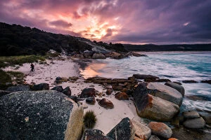 Images Dated 9th March 2016: Binalong Bay at Mount William National Park, nBay of Fires, Tasmania