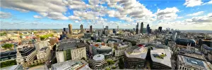 A birds eye view of the city of London, England, United Kingdom