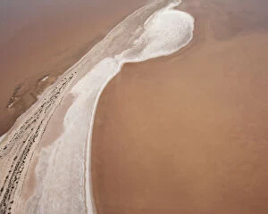 Images Dated 20th July 2016: Birds Eye View Lake Eyre