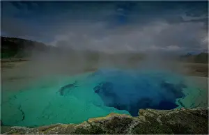 Biscuit basin Yellowstone National Park, Wyoming, United States