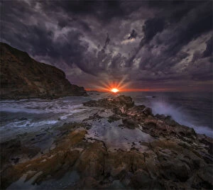Black Beach dawn, Bass Coast, South Gippsland, Victoria, Australia