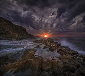 Black Beach dawn, Bass Coast, South Gippsland, Victoria, Australia Black Beach dawn, Bass Coast, South Gippsland, Victoria, Australia