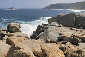 The Blowholes, rocky coastline, Torndirrup National Park near Albany, Western Australia, Australia