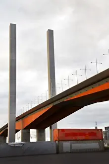 Yarra River Prints: Bolte bridge over Yarra river, Melbourne