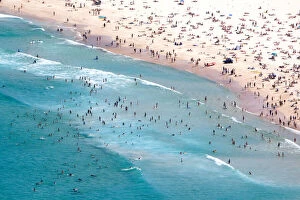 Images Dated 8th October 2020: Bondi Beach aerial view