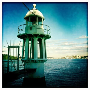 Images Dated 8th May 2012: Bradleys Head Lighthouse, Mosman, Sydney