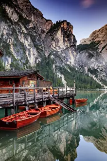 Braies lake