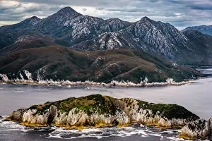 Breaksea Islands, Mt Rugby and Bathurst Harbour, Tasmania