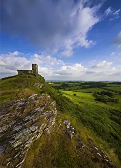 Chapel Prints: Brentour, a historic Chapel which sits atop a hill and has expansive views of Devon