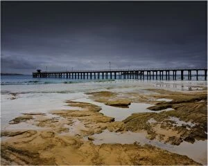 Images Dated 25th March 2012: Brewing Storm, Port Lonsdale, Victoria, Australia