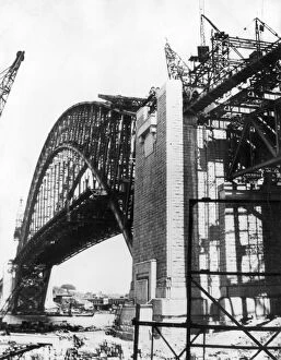 Constructing Sydney Harbour Bridge Collection: Bridge Building