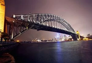Sydney Harbour Bridge Collection: Bridge at night