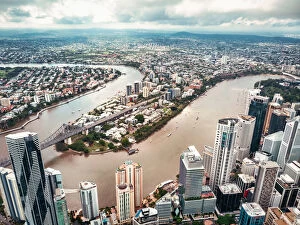 Drone Aerial Views Collection: Brisbane City Aerial