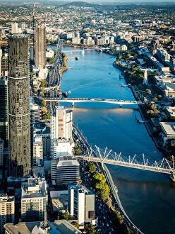 Images Dated 24th May 2016: Brisbane City Aerial