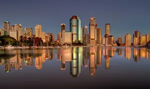 Financial District Prints: Brisbane Reflections