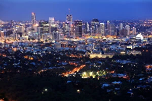 Images Dated 20th May 2014: Brisbane Skyline, Queensland, Australia