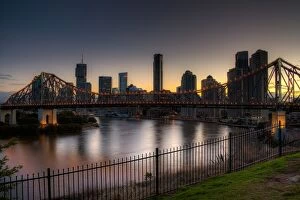 Story Bridge, Kangaroo Point, Brisbane Collection: Brisbane Story Bridge