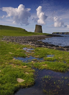 Southern lightscapes australia/broch mousa shetland islands scotland Southern lightscapes australia/broch mousa shetland islands scotland