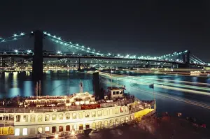 John W Banagan Prints: Brooklyn Bridge