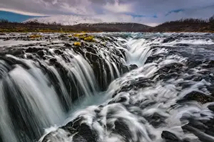 Bruarfoss Waterfall