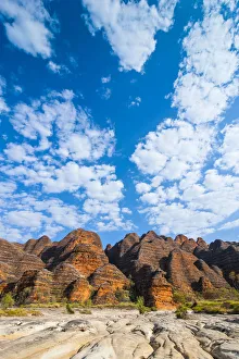 Bungle Bungles, beehive-shaped sandstone towers, Purnululu National Park Bungle Bungles, beehive-shaped sandstone towers, Purnululu National Park