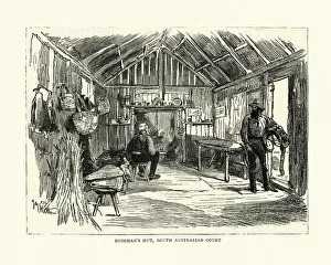 Bushmans Hut, South Australia, 19th Century