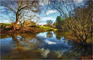 The Campaspe river near Kyneton, Central Victoria, Australia