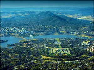Images Dated 3rd August 2011: Canberra aerial