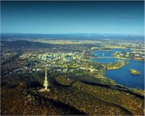 Images Dated 3rd August 2011: Canberra aerial