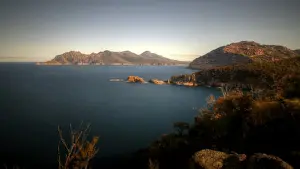 Cape Tourville view of Wineglass bay
