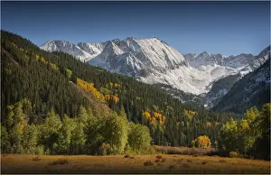 Colorado Prints: Castle creek view, Colorado, south western United States of America