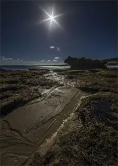 Cave beach, a remote and unusual part of the Western coastline of flinders Island, Bass Strait, Tasmania