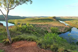 Chamberlain River viewed from Blanco's Lookout. El Questro Station. The Kimberley Region. Western Australia