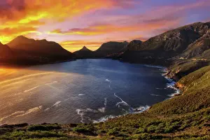 Chapmans Peak Overlooking Hout Bay, Cape Town, South Africa