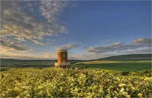 Kimmeridge Prints: Clavells tower, Kimmeridge bay, dorset, England
