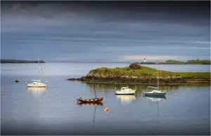 1970 1979 Prints: Coastal scene at Stornaway, Isle of Lewis, Outer Hebrides, Scotland