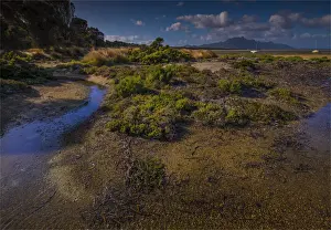 Coastal view at the Bluff, west coastline of Flinders Island, Bass Strait, Tasmania, Australia