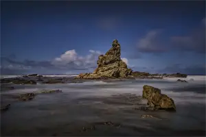 A coastal view at Eagles nest, Shack bay, Cape Paterson, Victoria