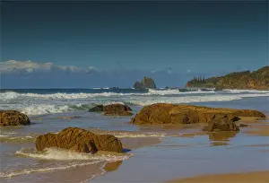 Images Dated 9th July 2016: Coastal view at Narooma, southern coastline of New South Wales, Australia