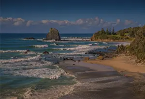 Coastal view at Narooma, southern coastline of New South Wales, Australia