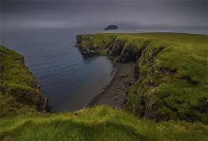 Coastline near Hillswick, Shetland Islands Scotland