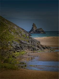 Images Dated 4th June 2017: Coastline at Stackpole, Pembrokeshire, Wales, United Kingdom