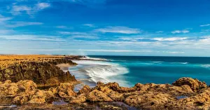 Coastline Water Views at Quobba Western Australia Coastline Water Views at Quobba Western Australia